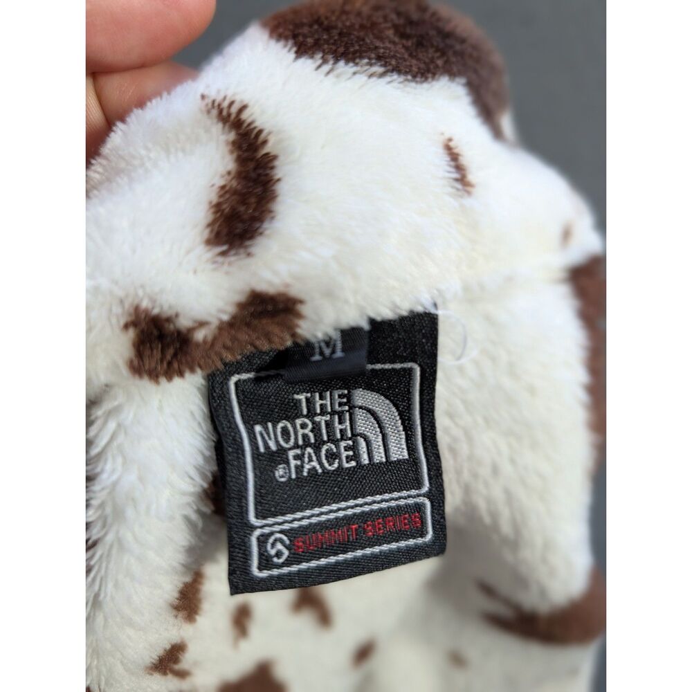 The North Face Summit Series Cow Print Fleece Jacket Women’s Medium Brown White